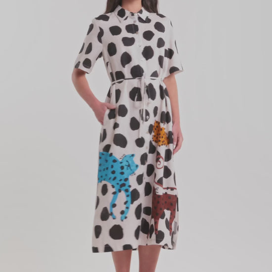 Gorman NZ - Right Meow Maxi Dress - print