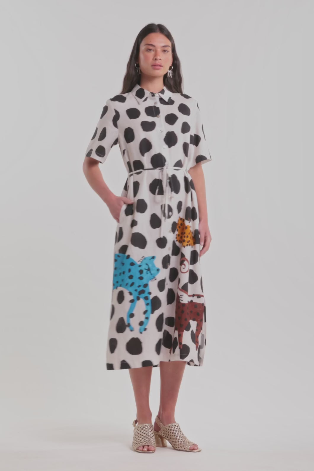 Gorman NZ - Right Meow Maxi Dress - print