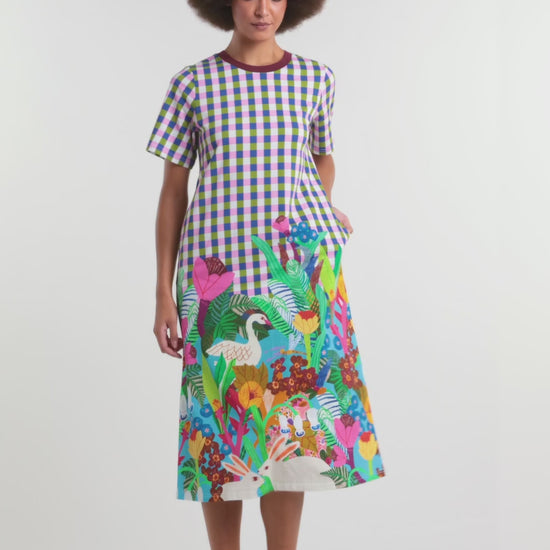 Gorman NZ - Sanctuary Jersey Tee Dress - print