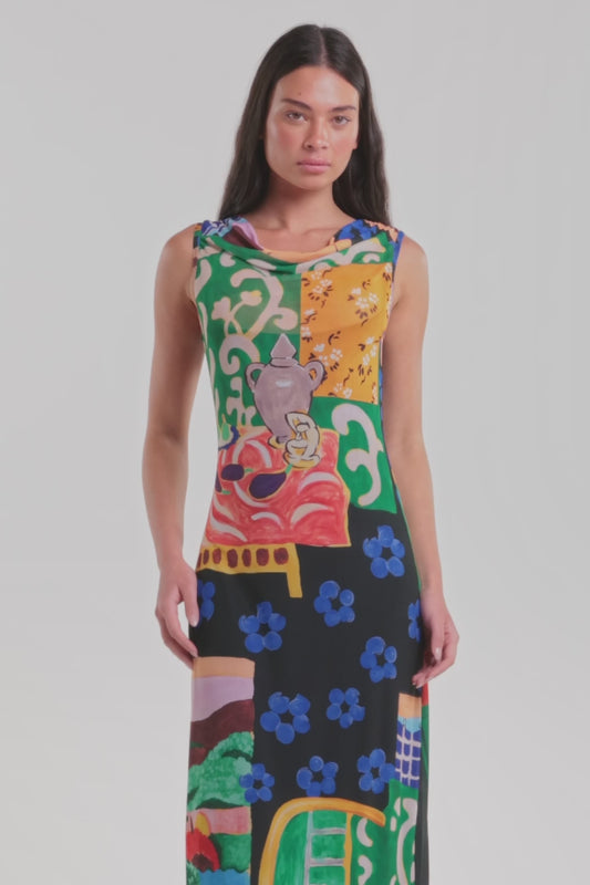 Gorman NZ - Salon Mesh Dress - print