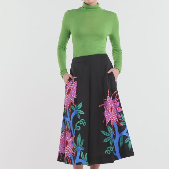Gorman NZ - Passion Flower Skort - print