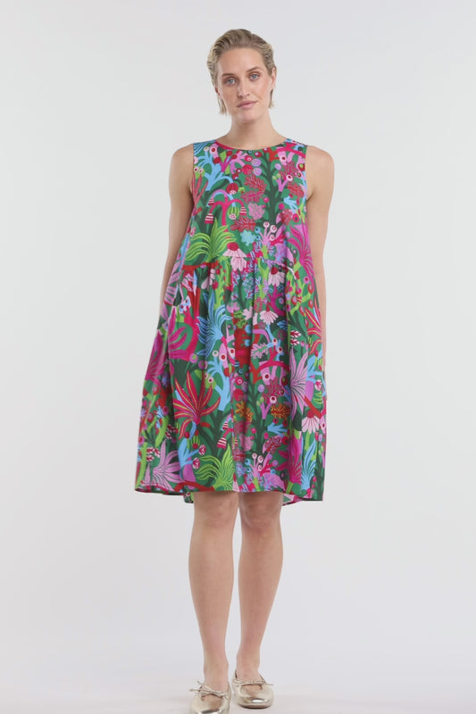 Gorman NZ - Wild Garden Dahlia Dress - print