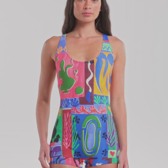 Gorman NZ - Paper Poetry One Piece - print