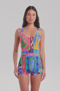 Gorman NZ - Paper Poetry One Piece - print