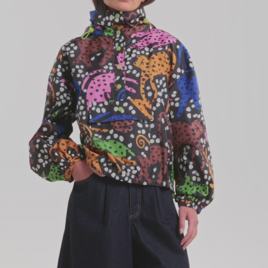 Gorman NZ - Right Meow Spray Jacket - print