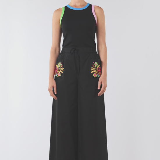Gorman NZ - Papaya Patch Pant - black