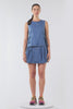 Gorman NZ - Bowtiful Denim Tank - mid-blue