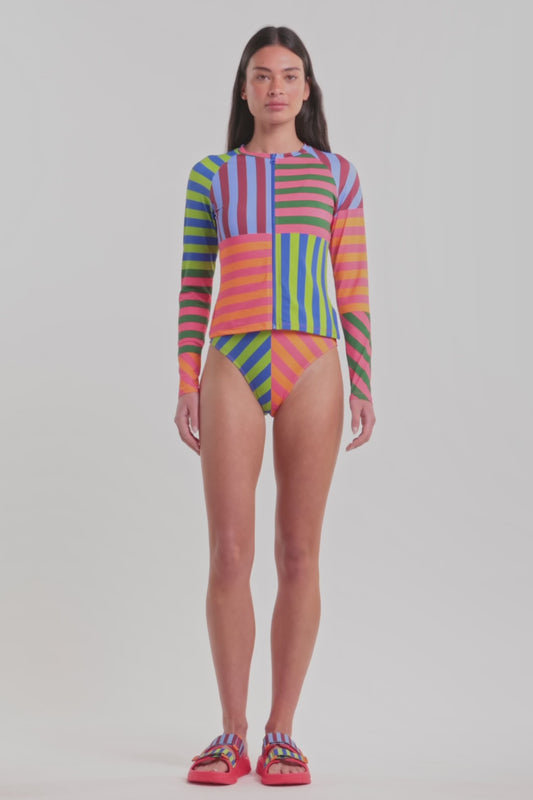 Gorman NZ - Poetry Stripe One Piece - stripe