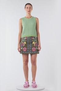 Gorman NZ - At The Garden Knit Tank - green