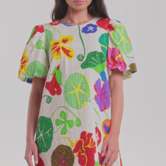 Gorman NZ - Climbing Colour Smock Dress - print