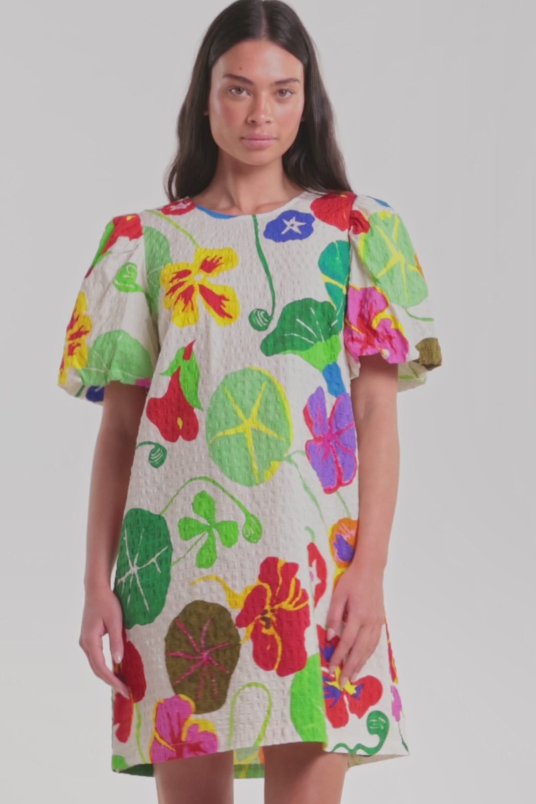 Gorman NZ - Climbing Colour Smock Dress - print
