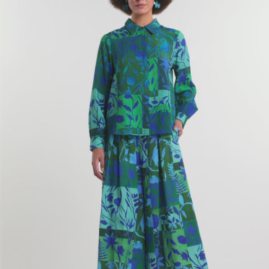 Gorman NZ - Petal Patch Shirt - print