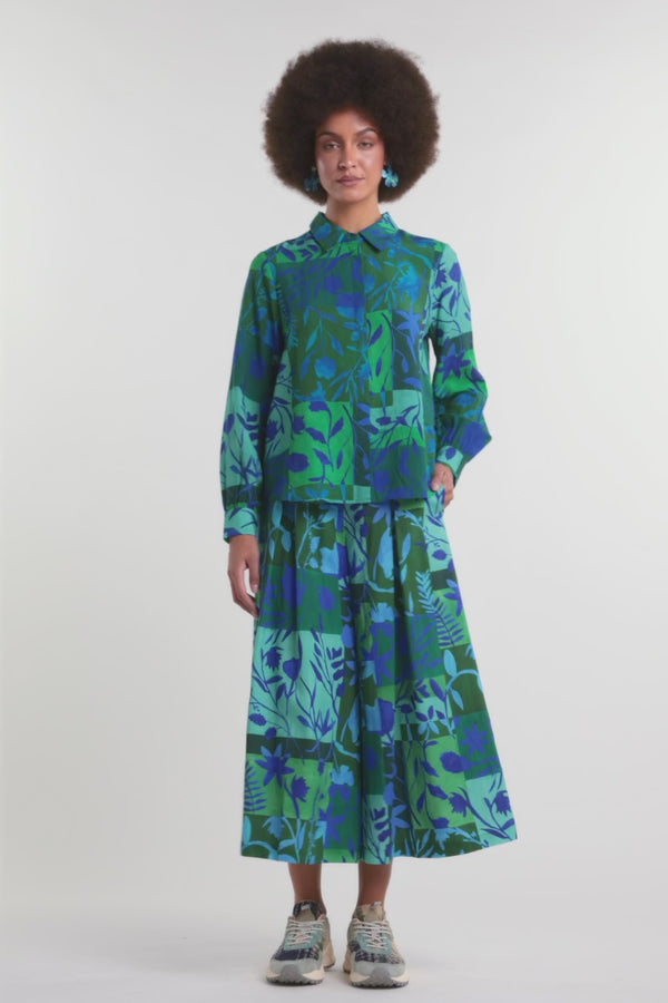 Gorman NZ - Petal Patch Shirt - print