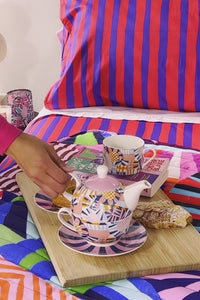 Gorman NZ - Canopy Circus Tea For One Set - print