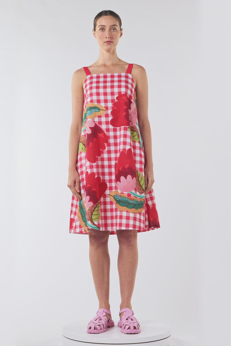 Gorman NZ - Little Things Gingham Dress - print