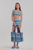 Gorman NZ - Blueprint Waves Beach Tote - print