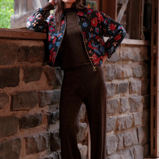 Gorman NZ - The Garden Jacquard Jacket - print