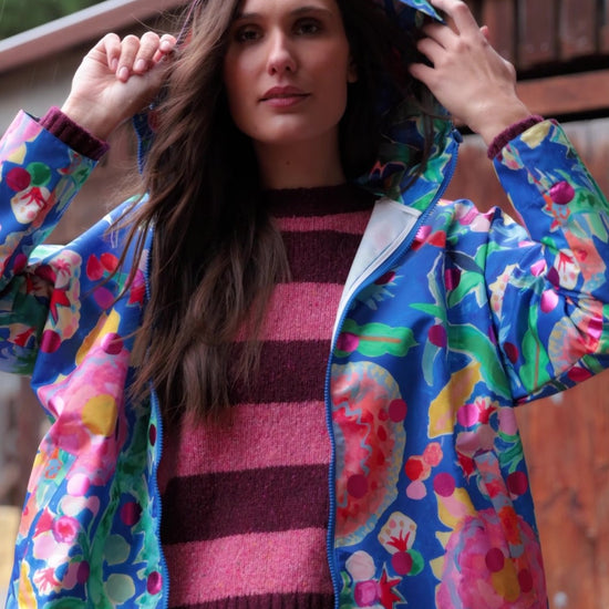 Gorman NZ - Secret Meadow Print Raincoat - print