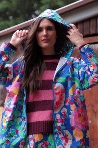 Gorman NZ - Secret Meadow Print Raincoat - print