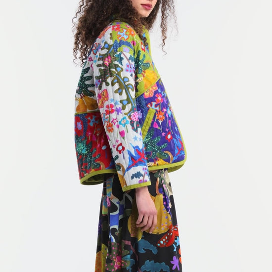 Gorman NZ - Beetlemania Quilted Jacket - print