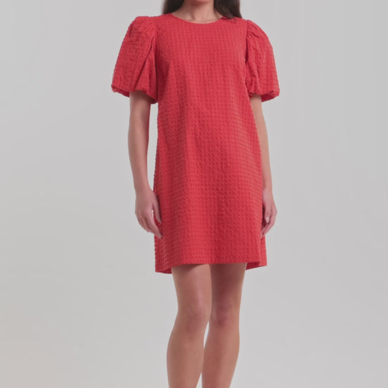 Gorman NZ - Soren Cotton Smock Dress - mandarin
