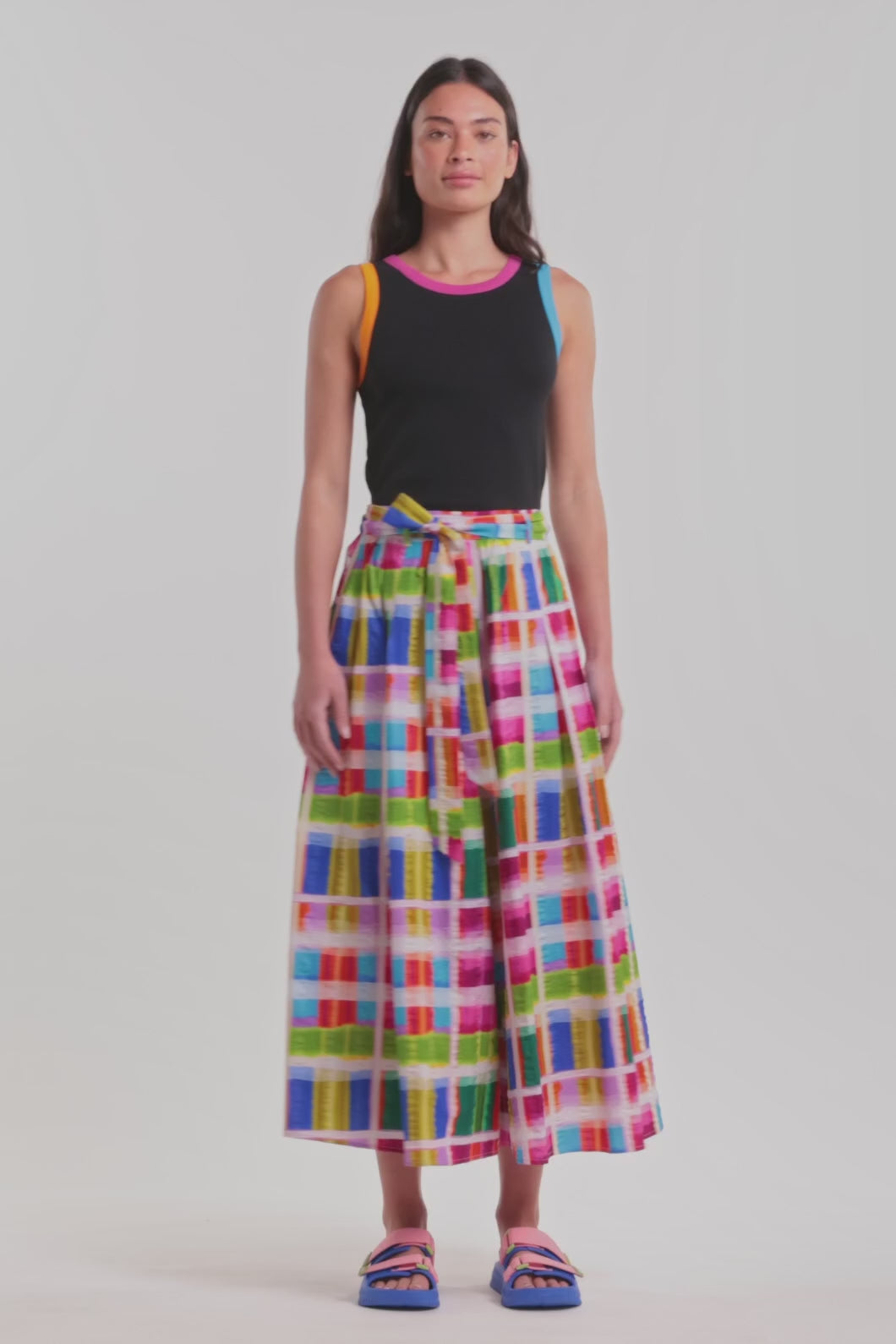 Gorman NZ - Paintbox Check Skort - check