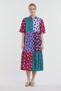 Gorman NZ - On The Dot Spliced Dress - print