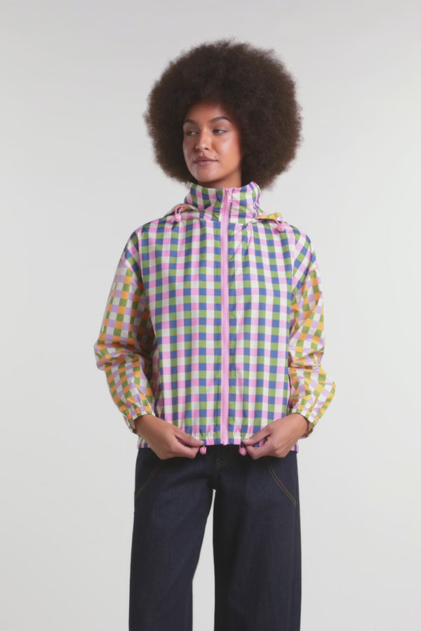 Gorman NZ - Gillian Gingham Spray Jacket - print