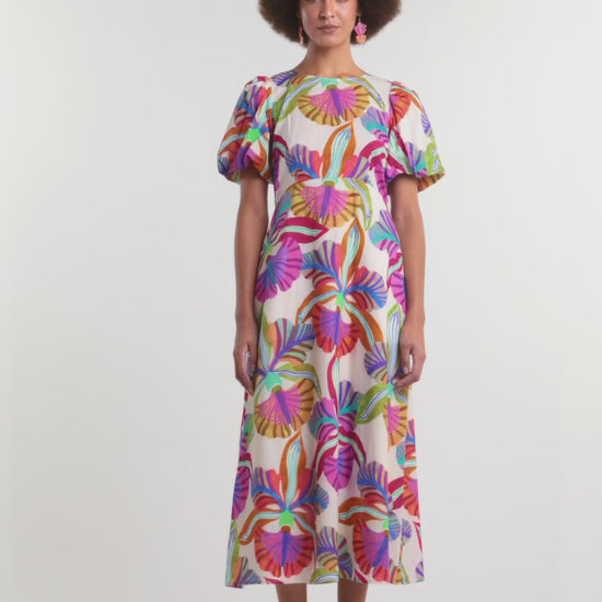 Gorman NZ - Orchid Midi Dress - print