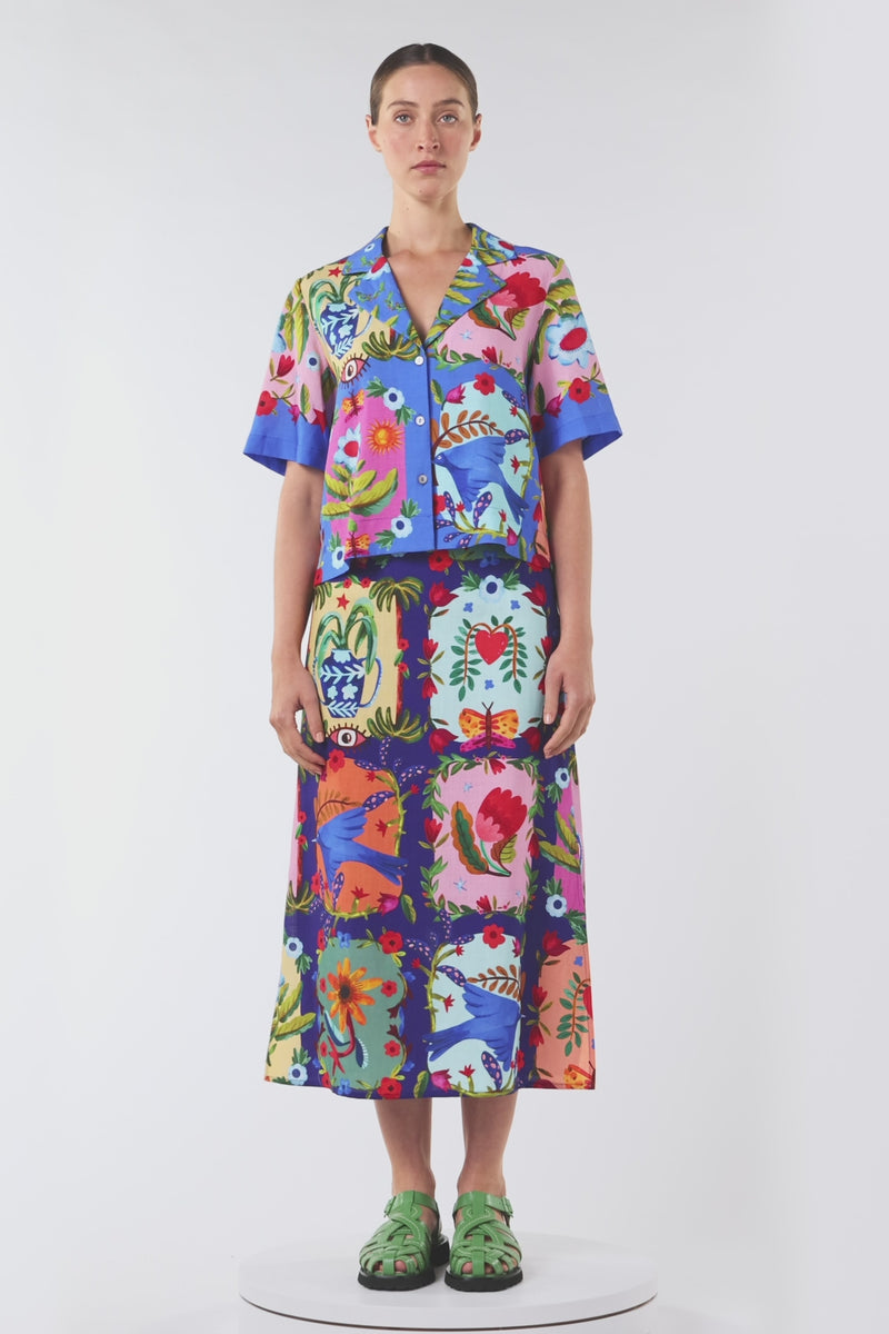 Gorman NZ - Little Things Placement Shirt - print