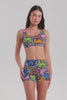 Gorman NZ - Right Meow Bikini Top - print