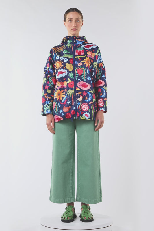 Gorman NZ - Little Things Raincoat - print