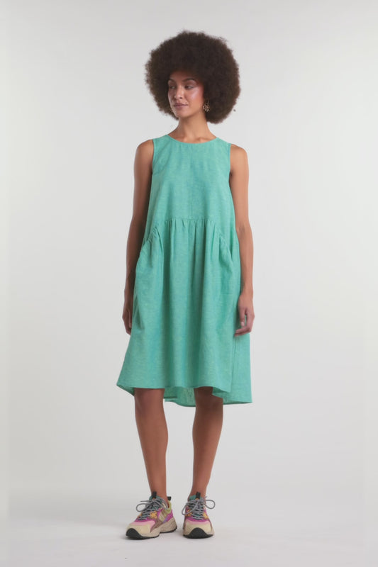 Gorman NZ - Raw Coast Dahlia Dress - turquoise