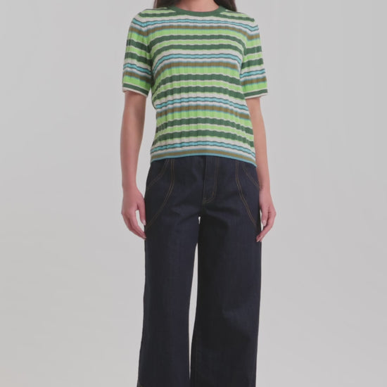 Gorman NZ - Sporty Spice Knit Top - green