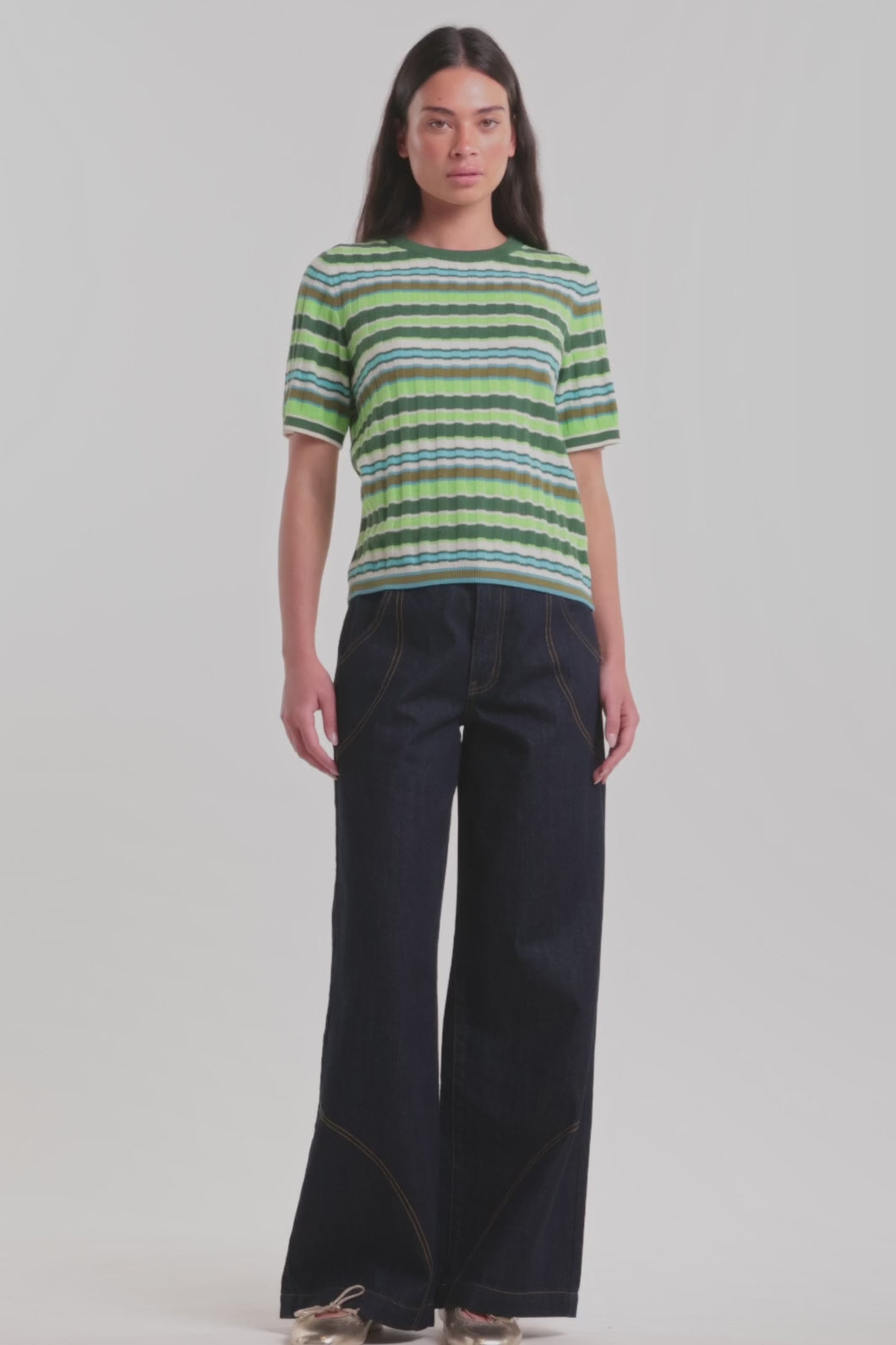 Gorman NZ - Sporty Spice Knit Top - green