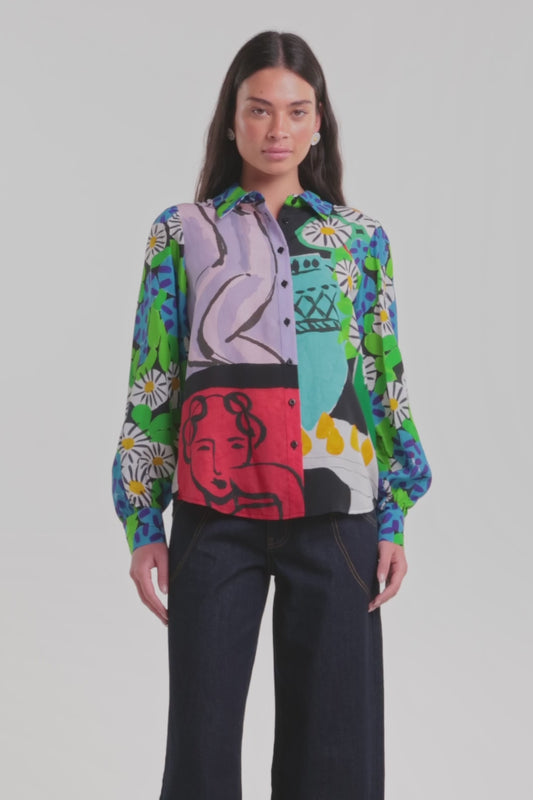 Gorman NZ - Daisies Shirt - print
