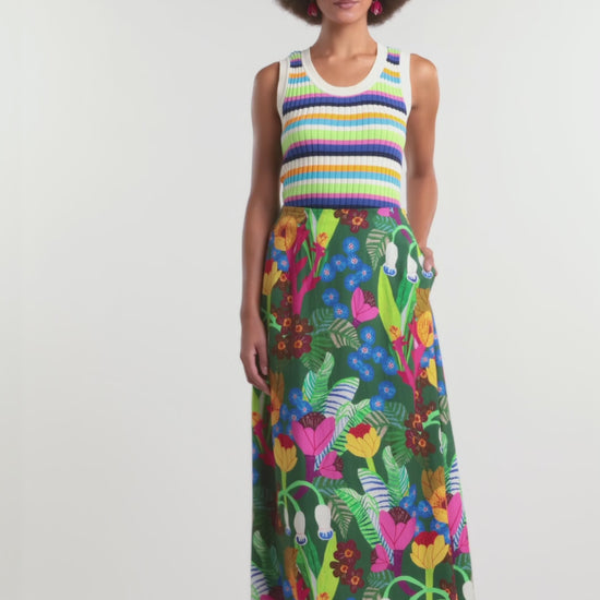 Gorman NZ - Sanctuary Print Midi Skirt - print