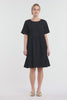 Gorman NZ - Calliope Seersucker Tulip Dress - black