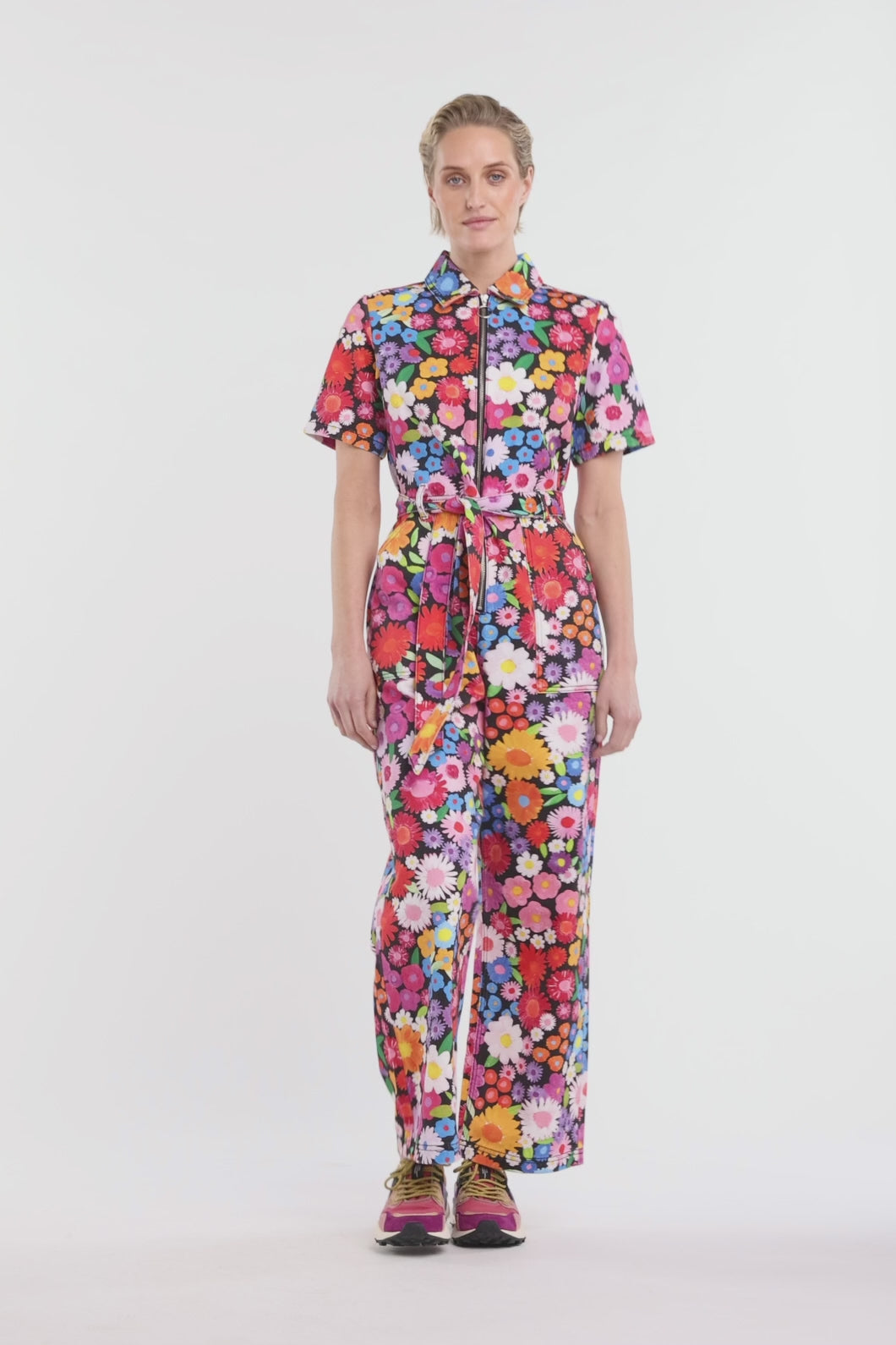Gorman NZ - Flower Meadow Print Pantsuit - print
