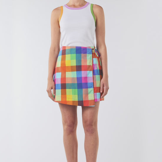 Gorman NZ - Little Checks Mini Skort - check