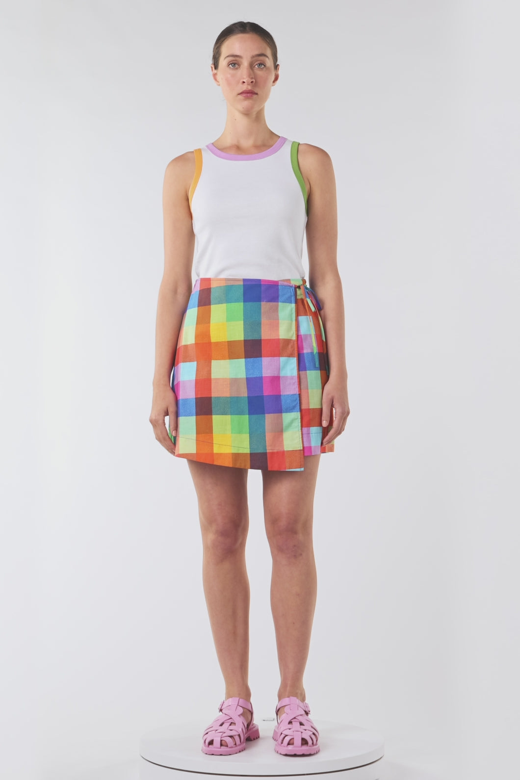 Gorman NZ - Little Checks Mini Skort - check