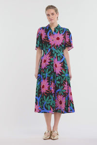 Gorman NZ - Passion Flower Shirt Dress - print
