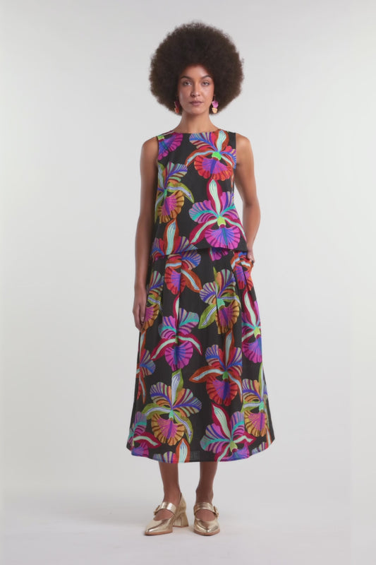 Gorman NZ - Orchid Printed Tank - print