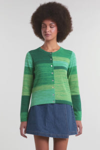 Gorman NZ - Mirage Cotton Cardi - green