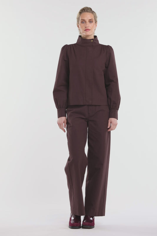 Gorman NZ - Paloma Ripstop Jacket - chocolate