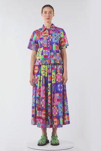 Gorman NZ - Pinwheel Printed Shirt - print