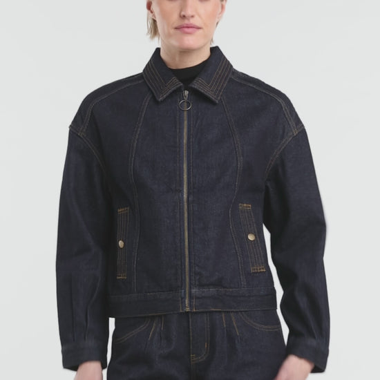 Gorman NZ - Tabitha Denim Jacket - indigo