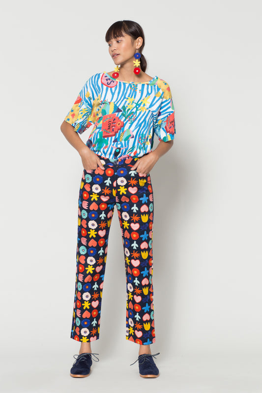 Gorman NZ - Flower Bed Pants - print