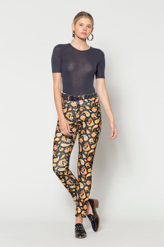 Gorman NZ - Paisley Cord Jean - print