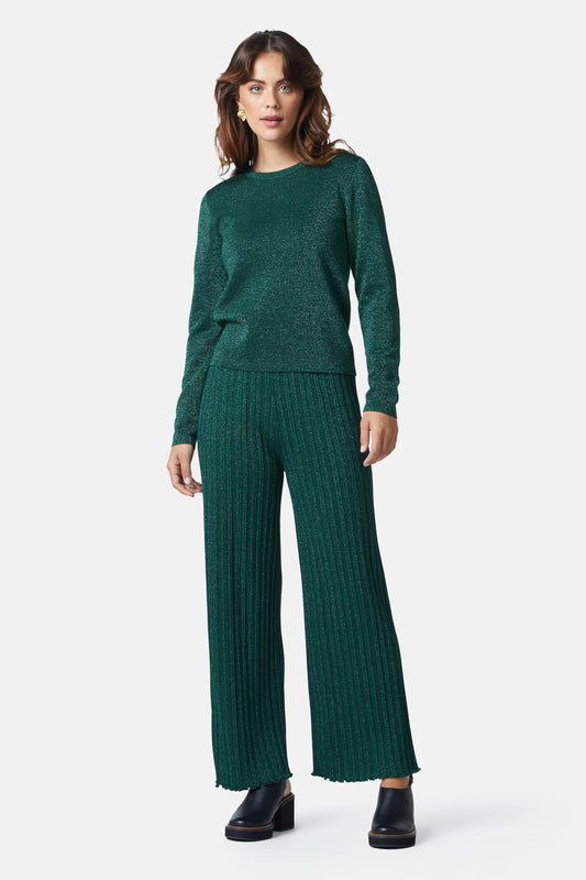 Gorman NZ - Dazzle Knit Pant - dark-green